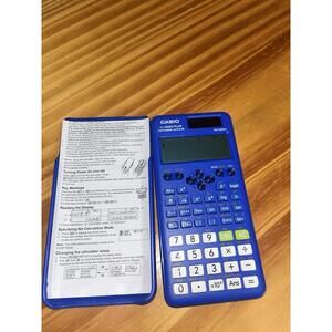 Casio fx-300ES PLUS Blue Scientific Calculator New With Directions